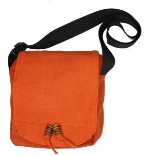 Outdoortasche Heavy Cotton orange