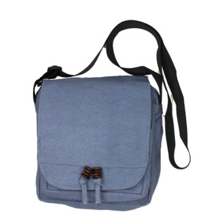 Outdoortasche Heavy Cotton grau