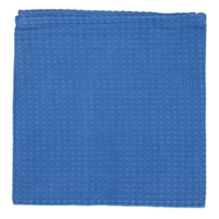 Duschtuch Waffelstoff blau